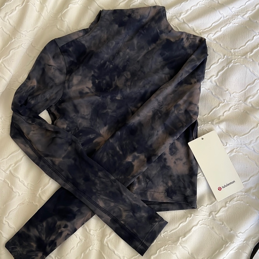 LULULEMON all aligned mock neck LS